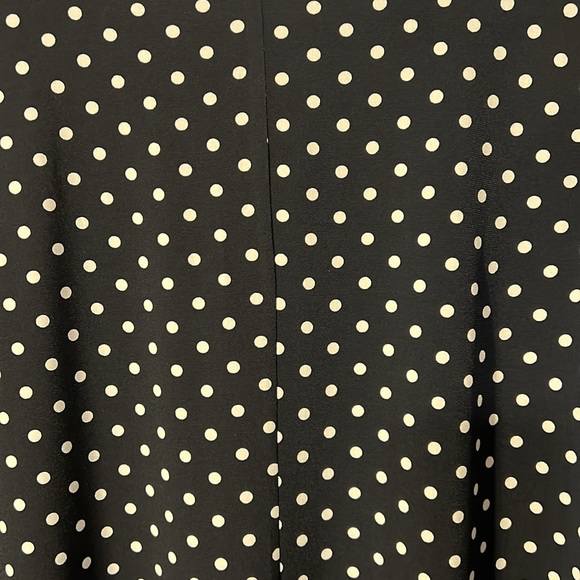 NWT Versona Black with White polka dot Shift dress size XL - Picture 3 of 11